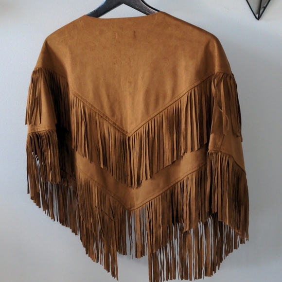 Tan TopShop poncho - Picture 2 of 3